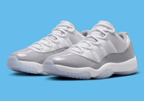 Cop the Best Air Jordan 11 Retro Low Cement Grey reps Shoes on BSTsneaker.com
