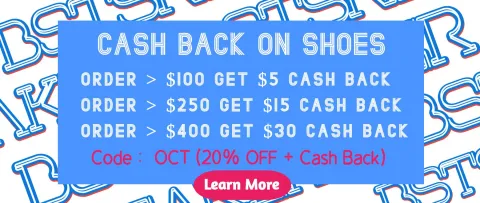 Cash Back on Shoes