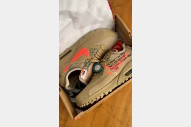  BST sneaker feedback for Air Max 90 OFF-WHITE Desert Ore