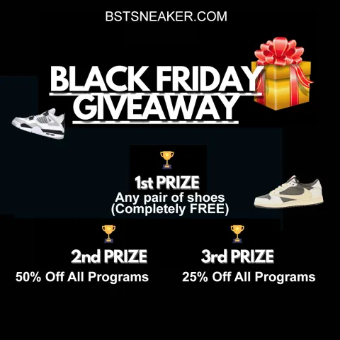 🎁 Bstsneaker.com Black Friday Giveaway 🎁(END)