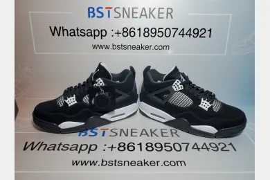 Fake Air Jordan 4 White Thunder: The fury of thunder, shocking coming