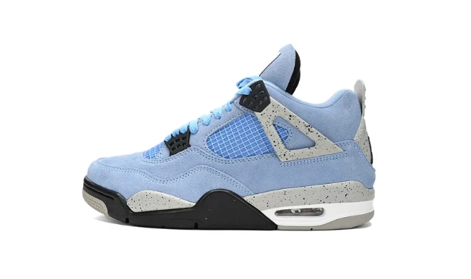 Unboxing Best Jordan 4 Retro University Blue Video Review From Reps Sneaker Website - Bst Sneaker