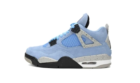 Unboxing Best Jordan 4 Retro University Blue Video Review From Reps Sneaker Website - Bst Sneaker