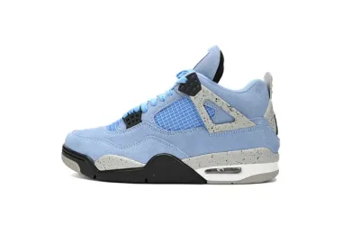 Unboxing Best Jordan 4 Retro University Blue Video Review From Reps Sneaker Website - Bst Sneaker