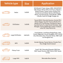 Kakawrap vinyl wrap size reference