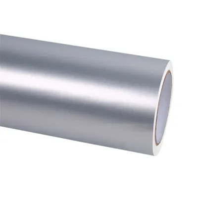 Ultimate Flat Silver Vinyl Car Wrap K-2012