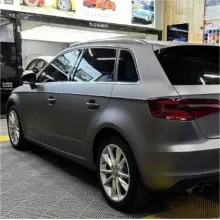 AMG Grey Vinyl Car Wrap K-1207
