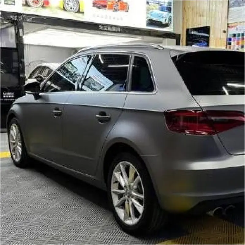 AMG Grey Vinyl Car Wrap K-1207