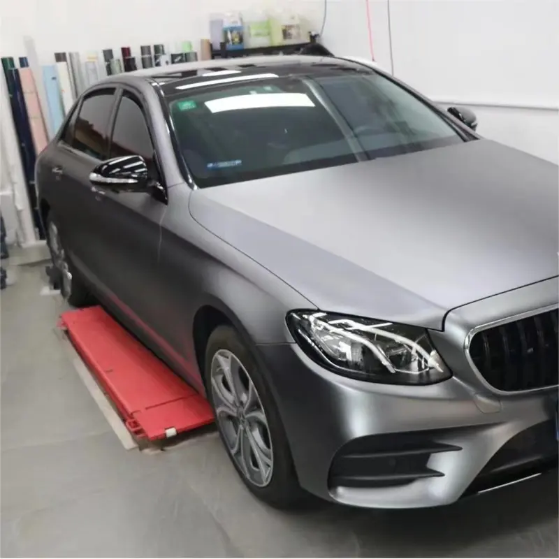 AMG Grey Vinyl Car Wrap K-1207
