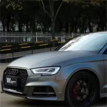 AMG Grey Vinyl Car Wrap K-1207