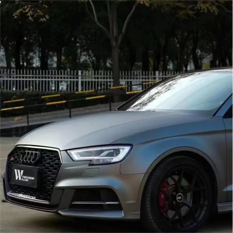 AMG Grey Vinyl Car Wrap K-1207