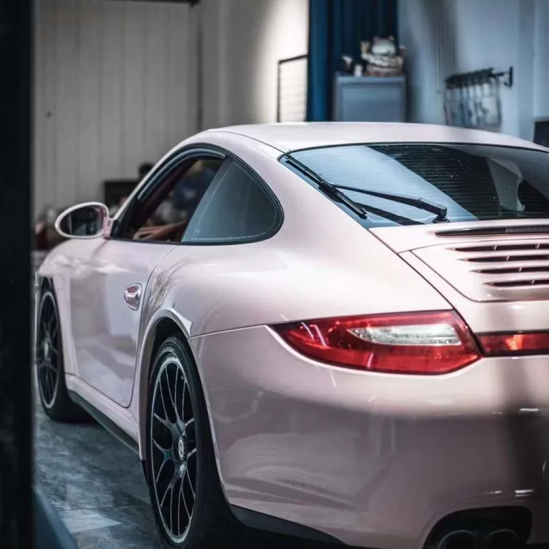 Baby Pink Vinyl Car Wrap K-1128