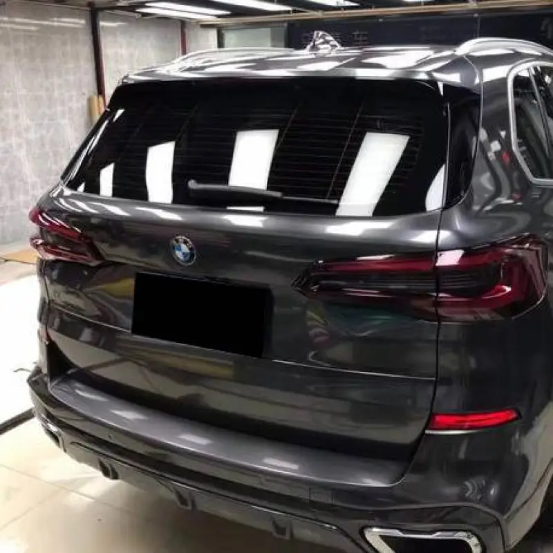 Liquid Agate Grey Vinyl Car Wrap K-1308