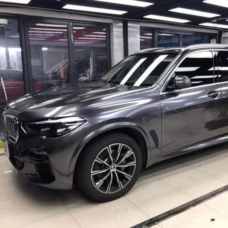 Liquid Agate Grey Vinyl Car Wrap K-1308