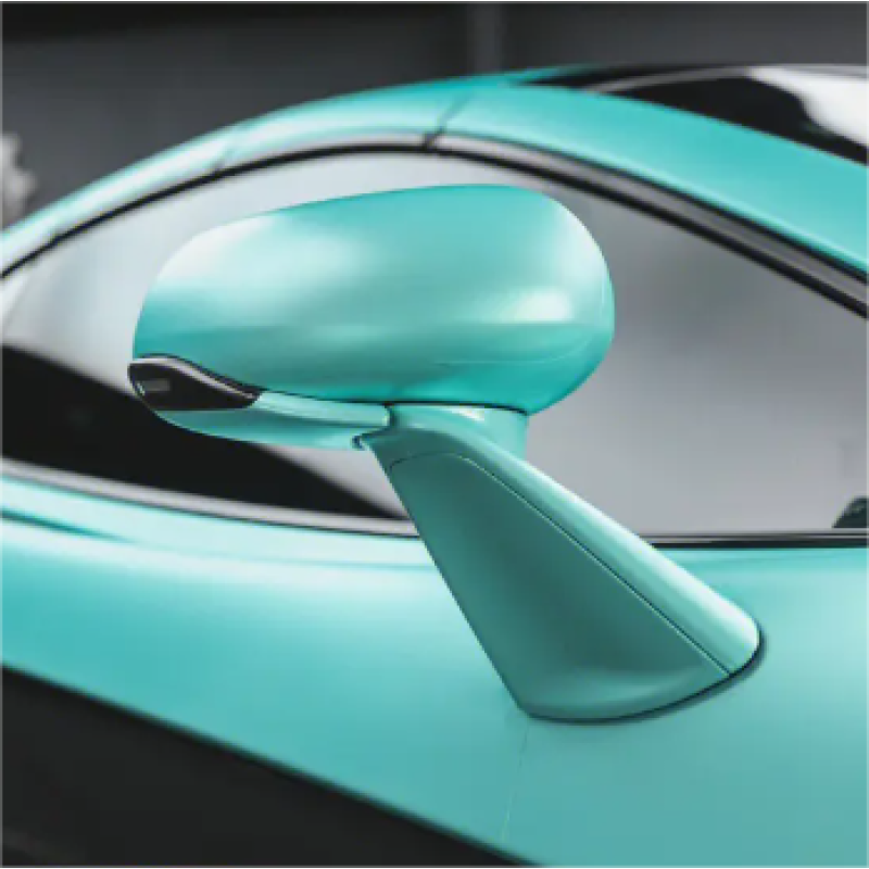 Matte Chrome Tiffany Vinyl Car Wrap K-1030
