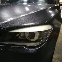 Sparkle Black Vinyl Car Wrap K-1606