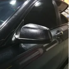 Sparkle Black Vinyl Car Wrap K-1606