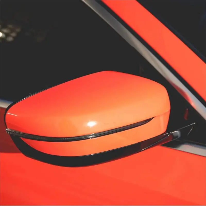 Fluorescencet Orange Vinyl Car Wrap K-8005