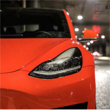Fluorescencet Orange Vinyl Car Wrap K-8005