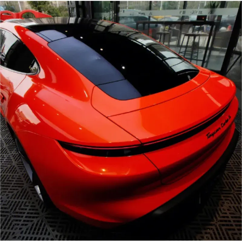 Fluorescencet Orange Vinyl Car Wrap K-8005