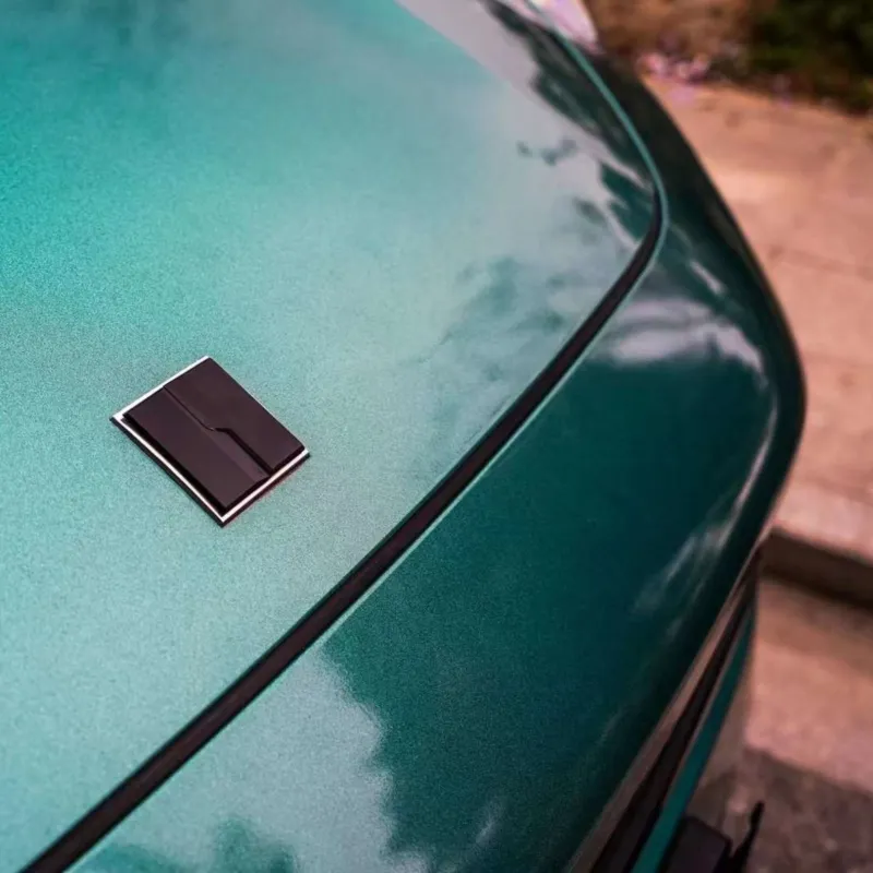 Glossy Laser Green Vinyl Car Wrap K-3009