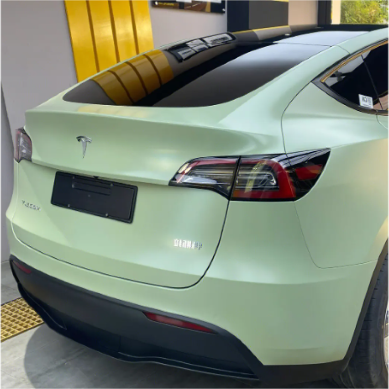 Khaki Grey Vinyl Car Wrap K-1925