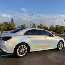 Laser White Vinyl Car Wrap K-1601
