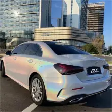 Laser White Vinyl Car Wrap K-1601