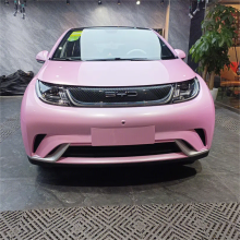 Macaron Cherry Pink Vinyl Car Wrap K-9101