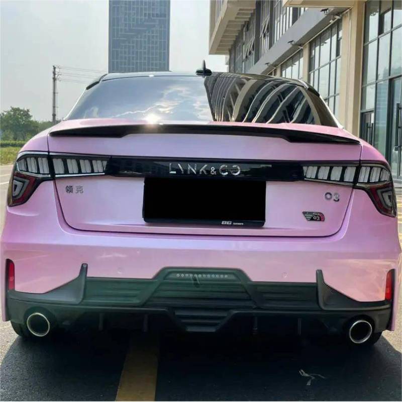 Macaron Cherry Pink Vinyl Car Wrap K-9101