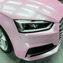 Macaron Cherry Pink Vinyl Car Wrap K-9101