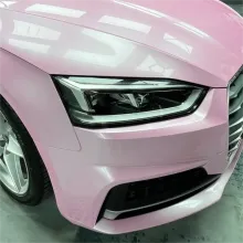 Macaron Cherry Pink Vinyl Car Wrap K-9101