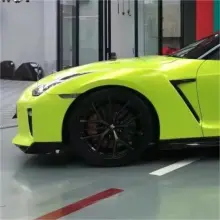 Magic Gold Fluorescence Vinyl Car Wrap K-5002