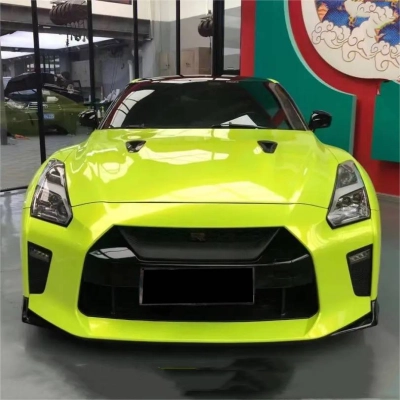 Magic Gold Fluorescencet Vinyl Car Wrap K-5002 02