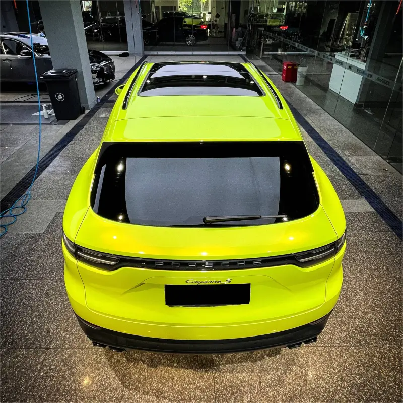 Magic Gold Fluorescence Vinyl Car Wrap K-5002