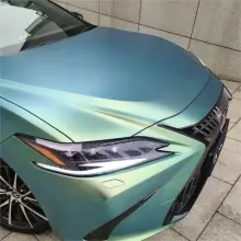 Matte Chameleon Spring Green Vinyl Car Wrap K-4035
