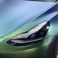 Matte Chameleon Spring Green Vinyl Car Wrap K-4035