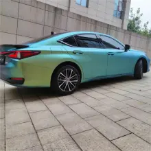 Matte Chameleon Spring Green Vinyl Car Wrap K-4035