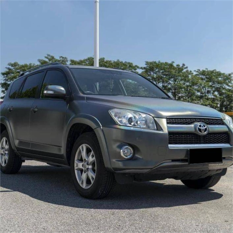 Matte Laser Grey Vinyl Car Wrap K-3015 02