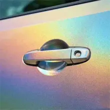 Matte Laser Silver Vinyl Car Wrap K-3014