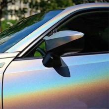 Matte Laser Silver Vinyl Car Wrap K-3014
