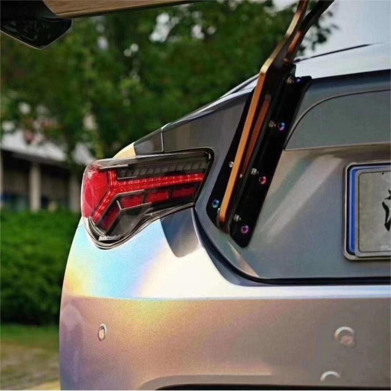 Matte Laser Silver Vinyl Car Wrap K-3014
