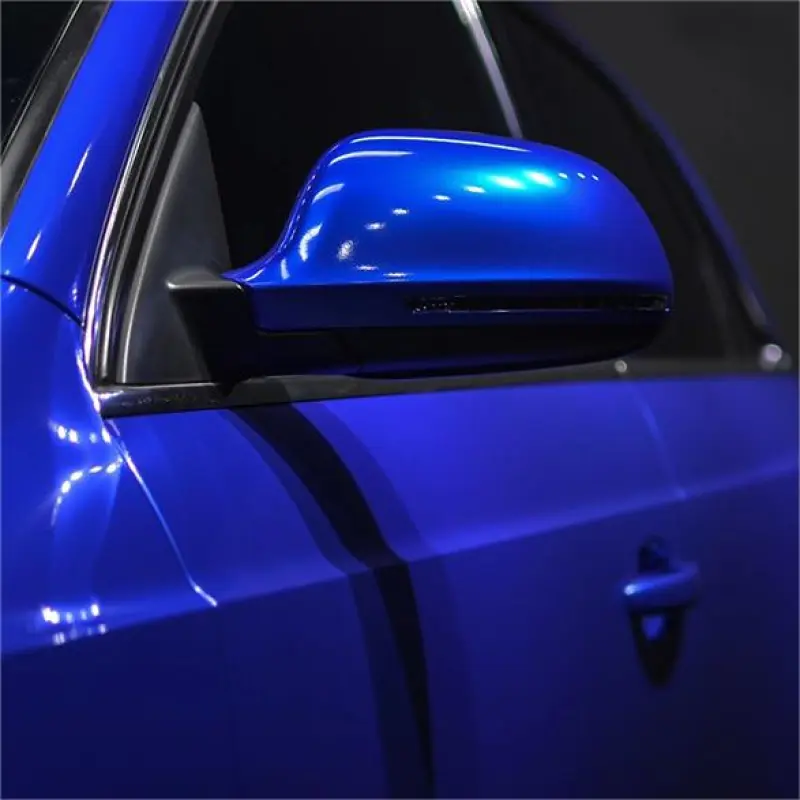 Metal Paint Deep Blue Vinyl Car Wrap K-6006