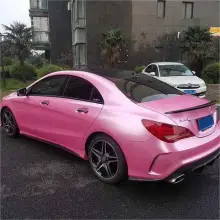 Metal Paint Shell Pink Vinyl Car Wrap K-6013