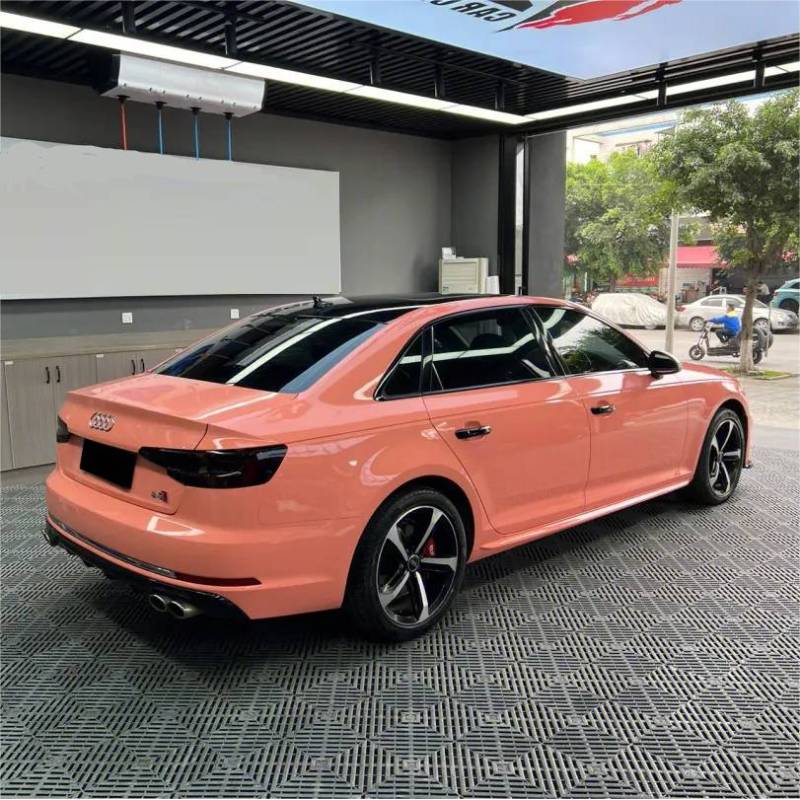 Paggy Pink Vinyl Car Wrap K-1927