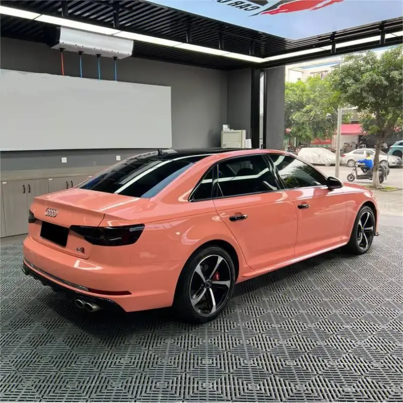 Paggy Pink Vinyl Car Wrap K-1927