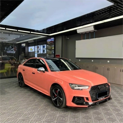 Paggy Pink Vinyl Car Wrap K-1927 02