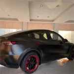 Pure Metal Black Vinyl Car Wrap K-9201
