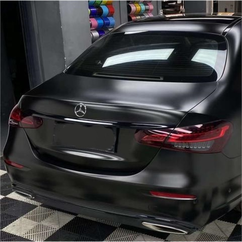 Pure Metal Black Vinyl Car Wrap K-9201