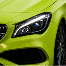 Pure Metal Fluorescein Yellow Vinyl Car Wrap K-9212